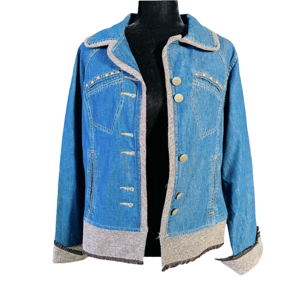 Size L - Bleu Bayou Women’s Jean Jacket